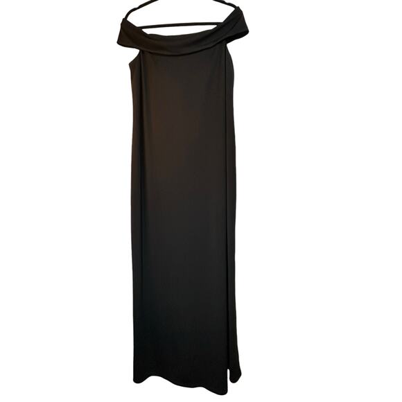 Alex Marie Off-Shoulder Black Formal Gown- Size 6 - Picture 15 of 15